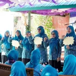 Verifikasi lapangan Lomba Tertib Administrasi PKK di Kelurahan Sungai Lulut Banjarmasin oleh tim penilai provinsi