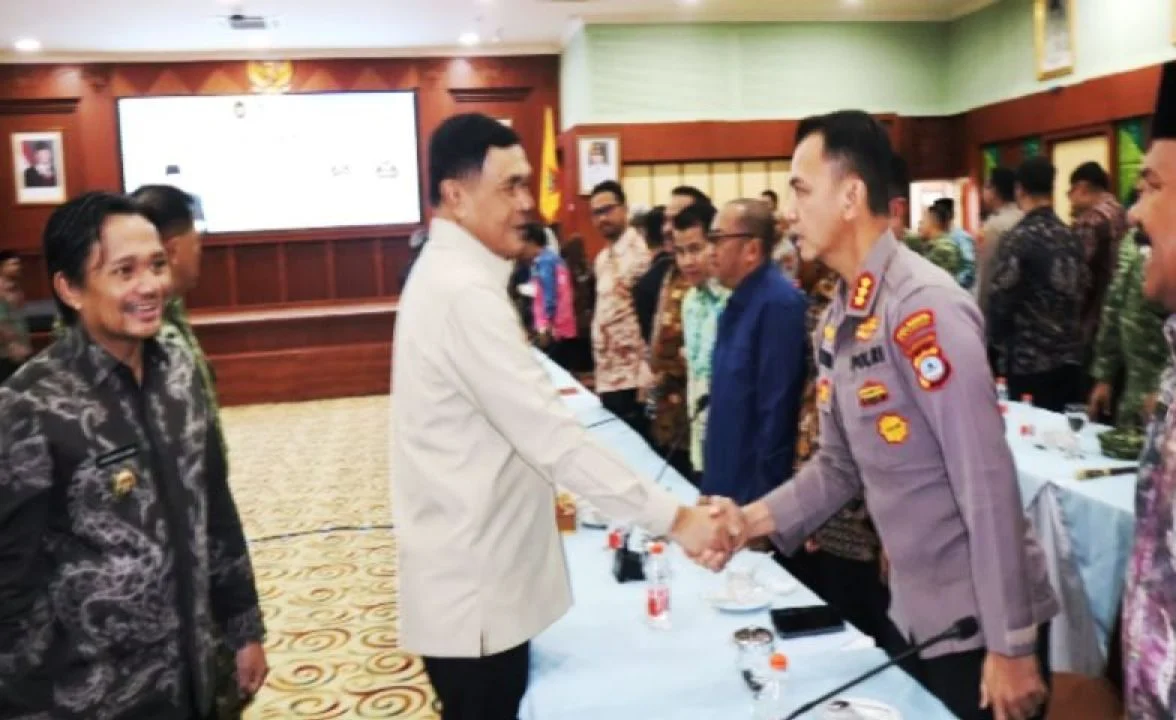 Kapolresta Banjarmasin Kombes Pol Riza Muttaqin menyampaikan komitmen perkuat patroli dan berantas narkoba