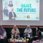 Pembekalan mahasiswa penerima beasiswa IBFL oleh YABN di Aula Lecture Theater SAC ULM Banjarmasin.