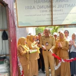 Peresmian gudang Bank Sampah Mantuil Asri oleh PT Maritim Barito Perkasa dan Pemko Banjarmasin