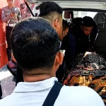 Suasana duka di RS Bhayangkara Palangka Raya terkait jenazah Aipda Yudhi