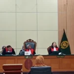 Dokter Tifa saat menjalani sidang eksepsi di Pengadilan Negeri Jakarta Timur.