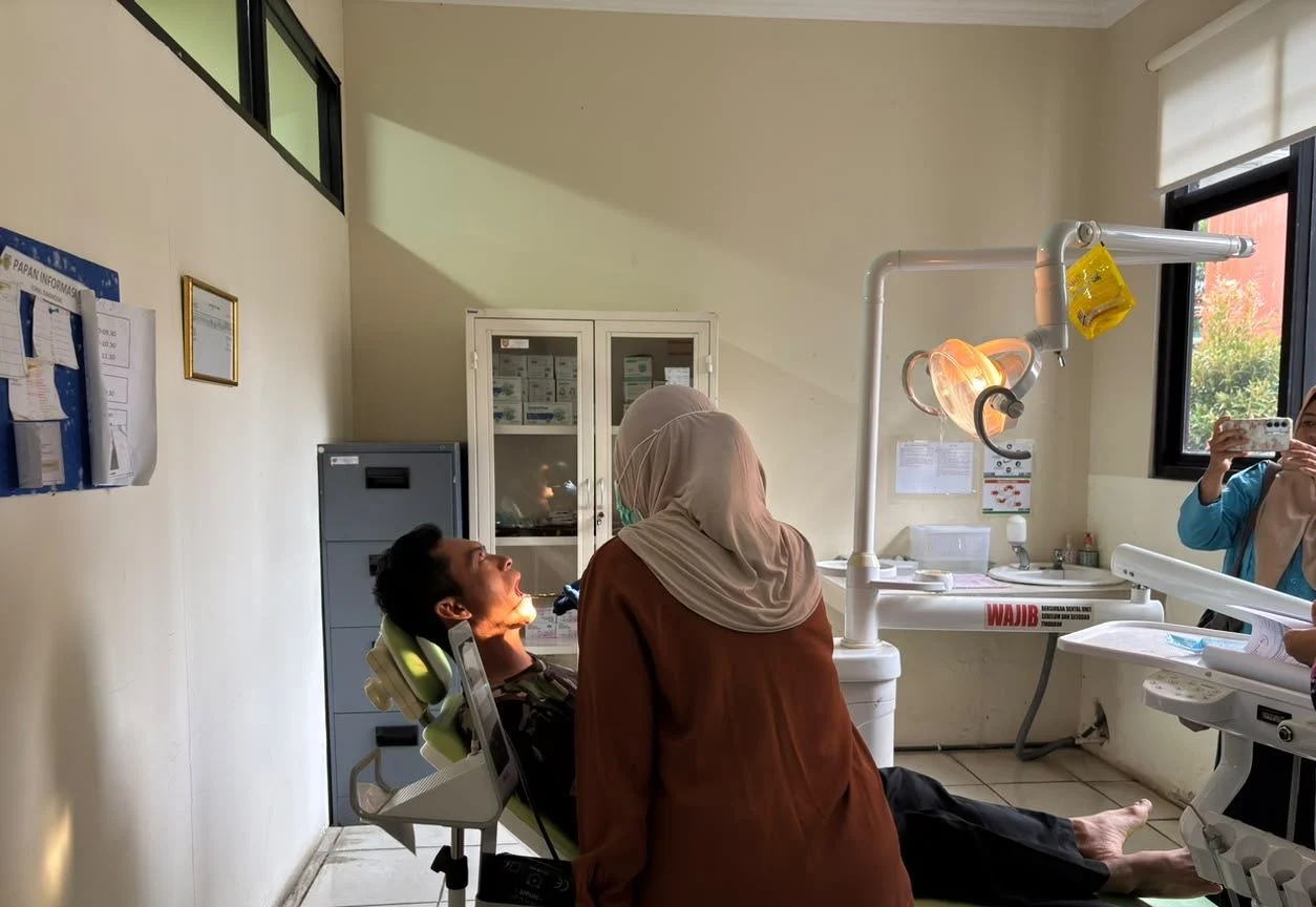 Kegiatan edukasi kesehatan gigi dan mulut oleh RSGM Gusti Hasan Aman Kalimantan Selatan