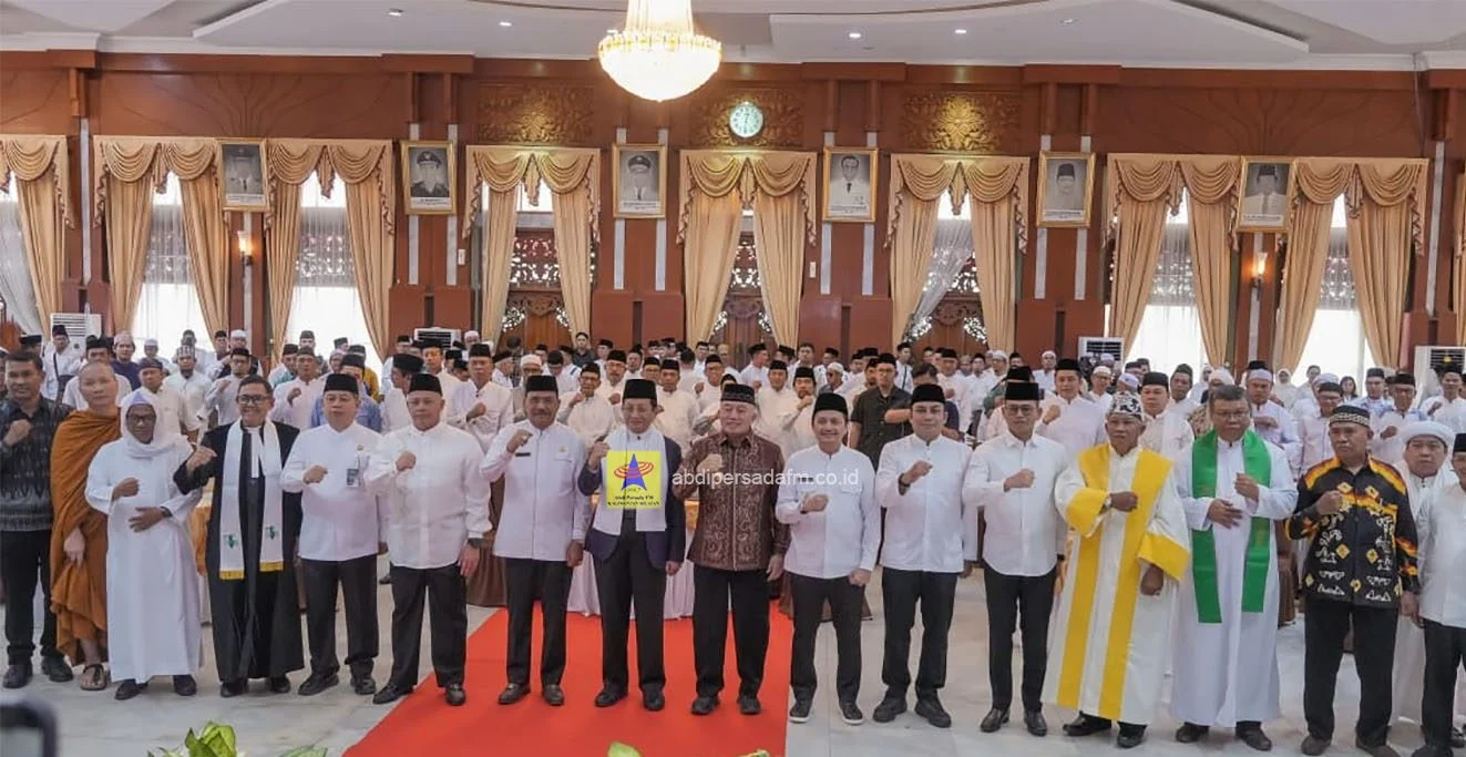 Ketua DPRD Kalsel Supian HK menghadiri silaturahmi bersama Menteri Agama RI di Banjarmasin