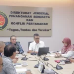 Komisi I DPRD Kalsel saat melakukan konsultasi dengan Ditjen PSKP Kementerian ATR BPN di Jakarta