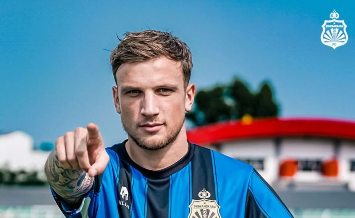 Milan Ristovski, penyerang baru Bhayangkara FC asal Makedonia Utara
