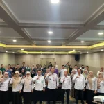 Pelatihan tenaga kesehatan oleh Dinas Kesehatan Provinsi Kalimantan Selatan untuk program Upaya Berhenti Merokok.