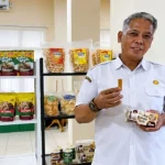 Pojok UMKM di Banjarbaru yang memajang produk unggulan lokal