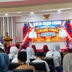 Suasana babak grand final English Competition 2026 di Pendopo Bupati Hulu Sungai Tengah