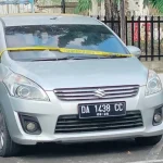 Suasana kantor Satlantas Polresta Banjarmasin tempat penyidikan kasus kecelakaan berlangsung