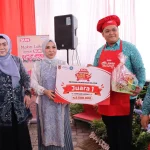 Suasana Lomba Kreasi Lahap Makan 2026 TP PKK Kalimantan Selatan di Banjarmasin