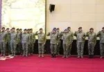 Upacara kenaikan pangkat perwira tinggi TNI di Mabes TNI Cilangkap