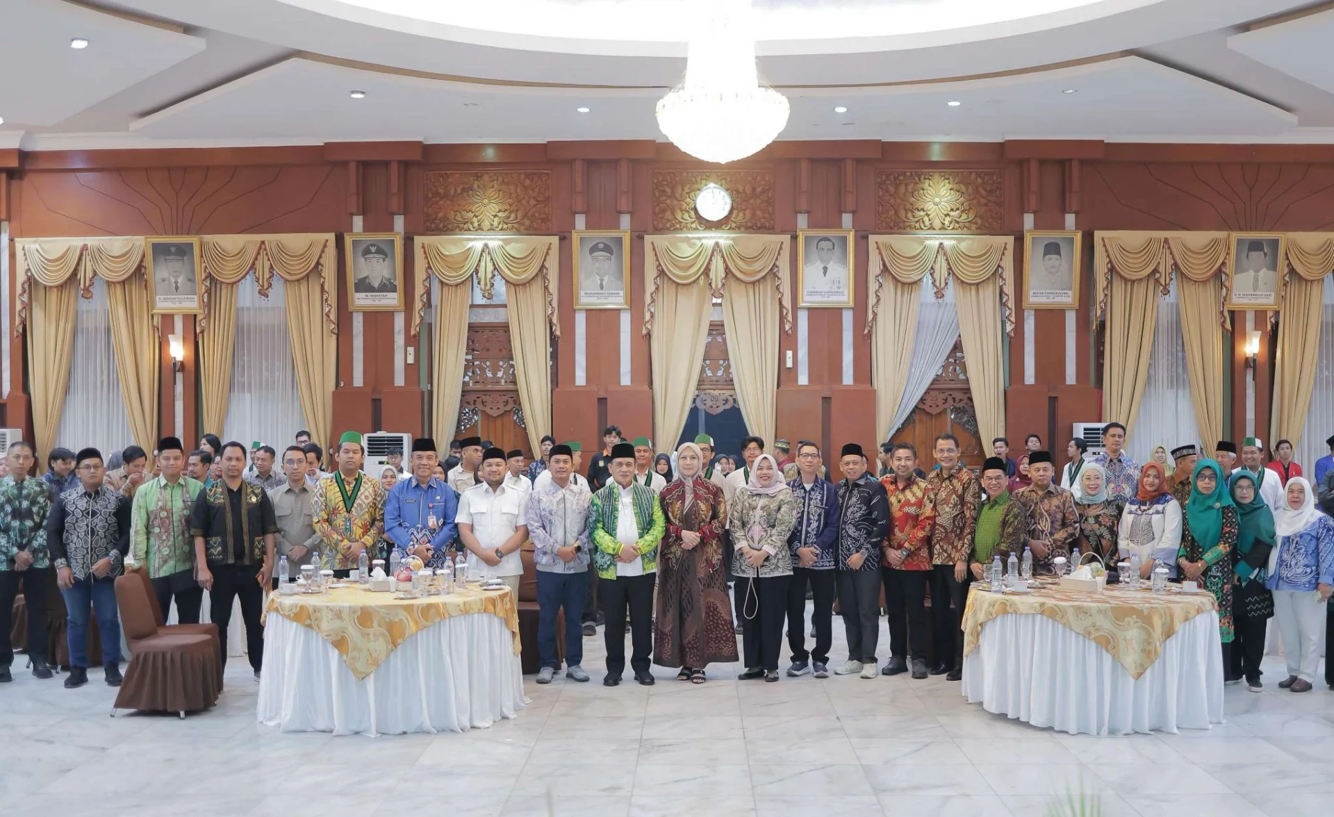 Wakil Ketua DPRD Kalsel H. M. Alpiya Rakhman menghadiri Training Raya HMI Tingkat Nasional 2026 di Banjarmasin.
