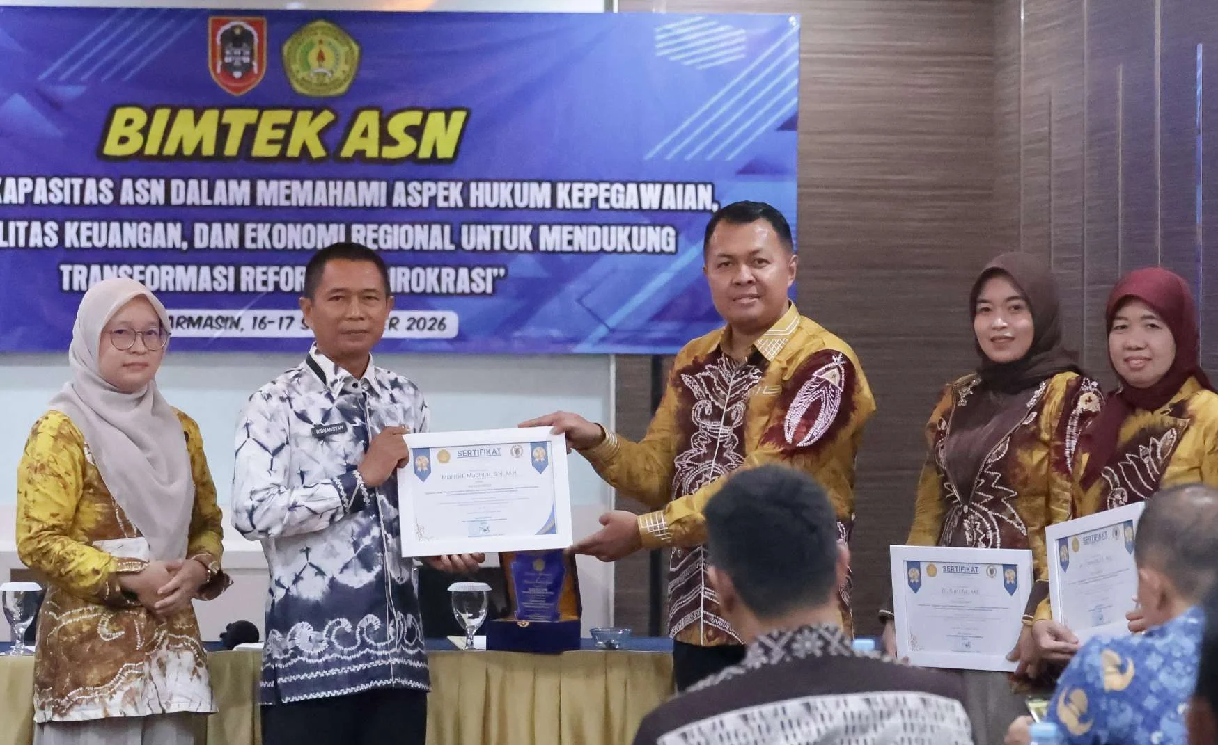 Kegiatan bimbingan teknis penguatan kapasitas ASN di lingkungan Sekretariat DPRD Kalimantan Selatan