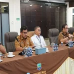 Pemandangan alam kawasan geopark di Kabupaten Kotabaru yang menjadi bagian dari Geopark Meratus