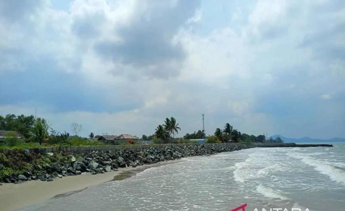 Pembangunan siring laut di kawasan pesisir Pagatan, Tanah Bumbu