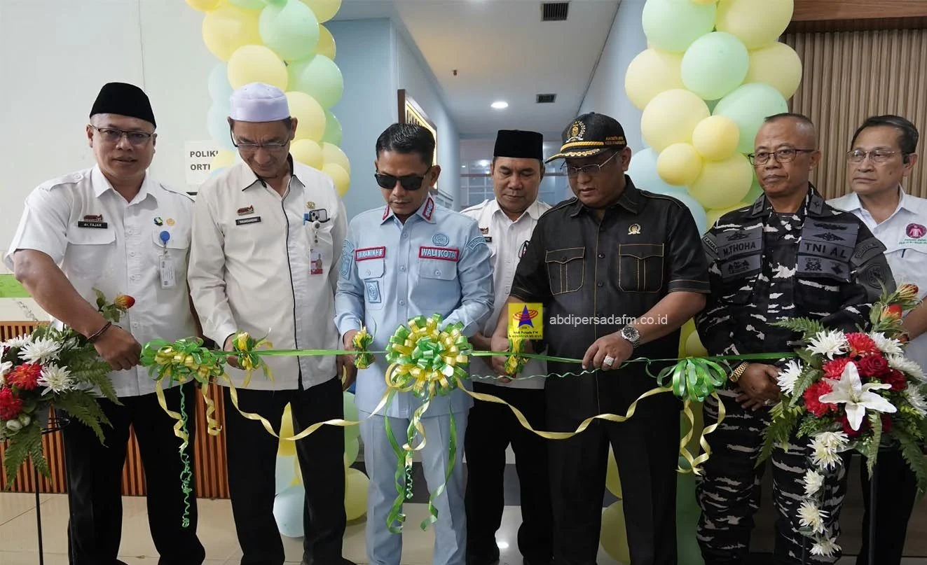 Peresmian Poliklinik Ortopedi di RSUD Sultan Suriansyah oleh Wali Kota Banjarmasin