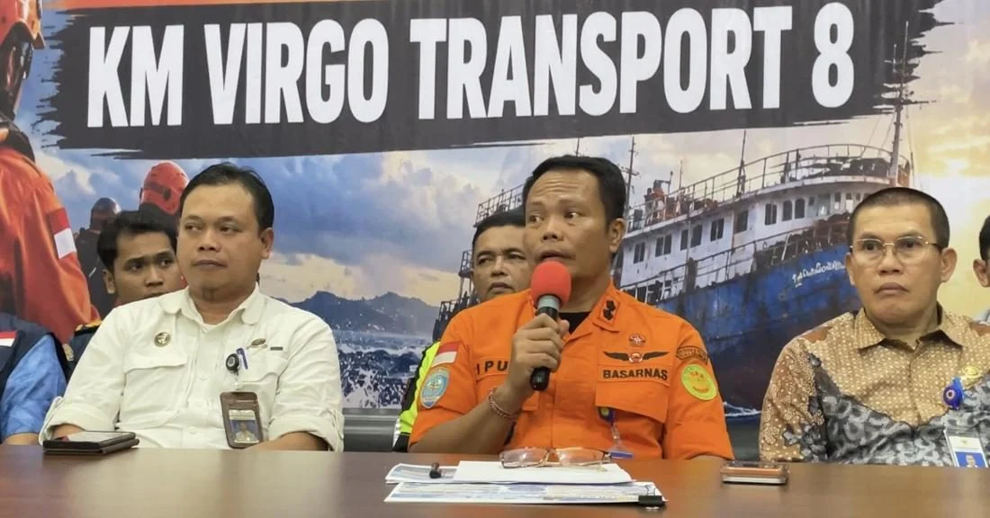 Proses pencarian dan evakuasi korban KM Virgo oleh tim SAR gabungan