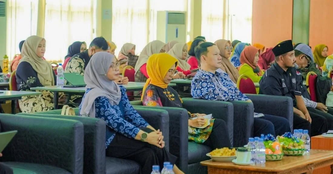 Suasana edukasi teknologi bagi guru di Kutai Kartanegara