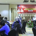 Suasana kegiatan monitoring dan evaluasi RSUD Daha Sejahtera