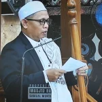 Tuan Guru Haji Samsuni Ahmad saat menyampaikan khutbah Jumat di Masjid Raya Sabilal Muhtadin Banjarmasin