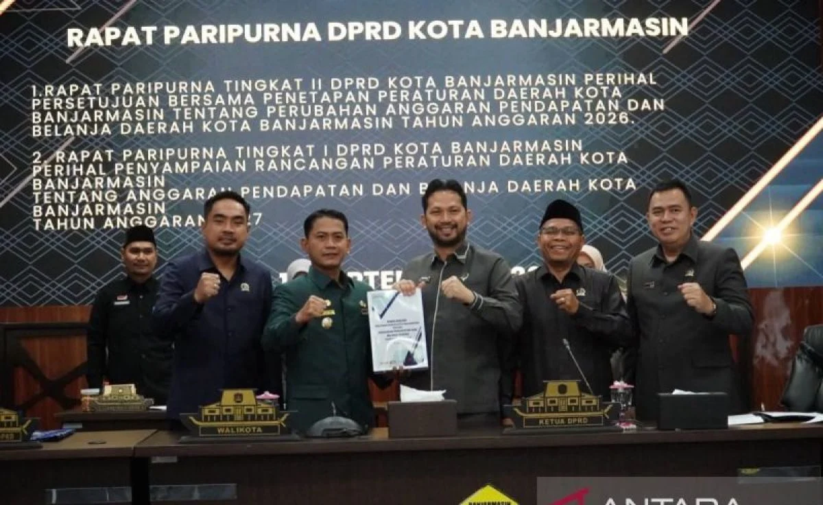Wali Kota Banjarmasin H Muhammad Yamin HR berbicara tentang target pertumbuhan ekonomi daerah
