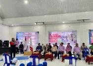 Atlet kontingen Special Olympics Indonesia sedang berlatih