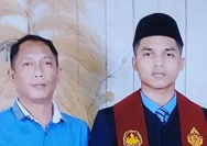Dhani Naufal Azhimi, santri Pondok Pesantren Al Islam Kambitin Tabalong yang lolos beasiswa ke Tunisia