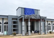 Pekerjaan rehabilitasi gedung eks Covid Center untuk kampus PSDKU ULM di Kabupaten Tabalong.