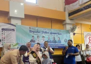 Pelayanan kesehatan gigi anak oleh RSGM Gusti Hasan Aman bersama Bunda PAUD Kalsel di Kotabaru