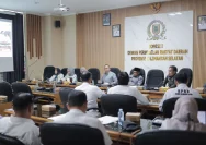Rapat kerja Komisi I DPRD Kalsel bersama BPBD terkait program kerja dan anggaran tahun 2027