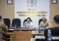 Rapat koordinasi Komisi I DPRD Kalsel bersama Diskominfo membahas penanganan blank spot jaringan telekomunikasi.