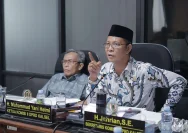 Rapat pembahasan APBD 2027 di Gedung DPRD Kalsel bersama Komisi II dan mitra kerja.