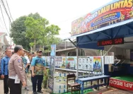 Semangat polisi bersama masyarakat Dirlantas sambang Kampung Tertib Lalu Lintas