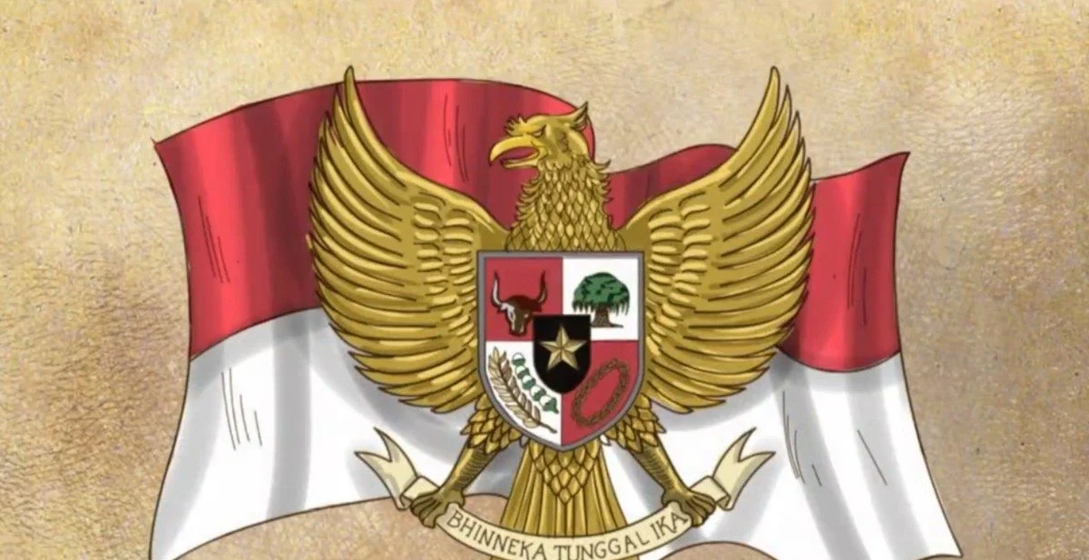 Suasana upacara bendera memperingati Hari Kesaktian Pancasila