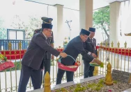 Upacara ziarah makam pahlawan nasional Pangeran Antasari di Banjarmasin