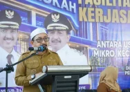 Wakil Bupati Banjar Said Idrus Al Habsyi dalam kegiatan sosialisasi kemitraan usaha