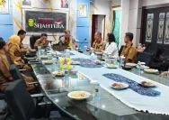 Wakil Duta Besar Belanda dalam pertemuan resmi di Balai Kota Banjarmasin