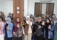 Wakil Wali Kota Banjarmasin Ananda bersama Kepala DP3A Banjarmasin Muhammad Ramadhan membuka lokakarya perempuan.
