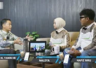 Walikota Banjarmasin H. Muhammad Yamin HR saat hadir dalam podcast membahas pengelolaan sampah